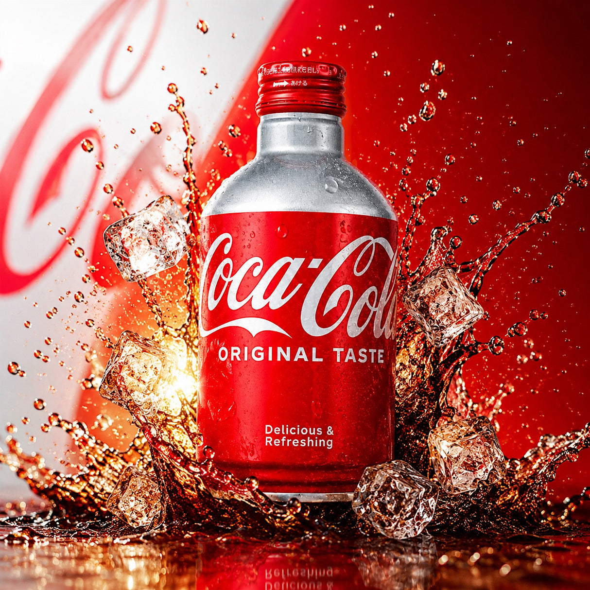 Japanese Coca Cola Aluminum 24-Pack