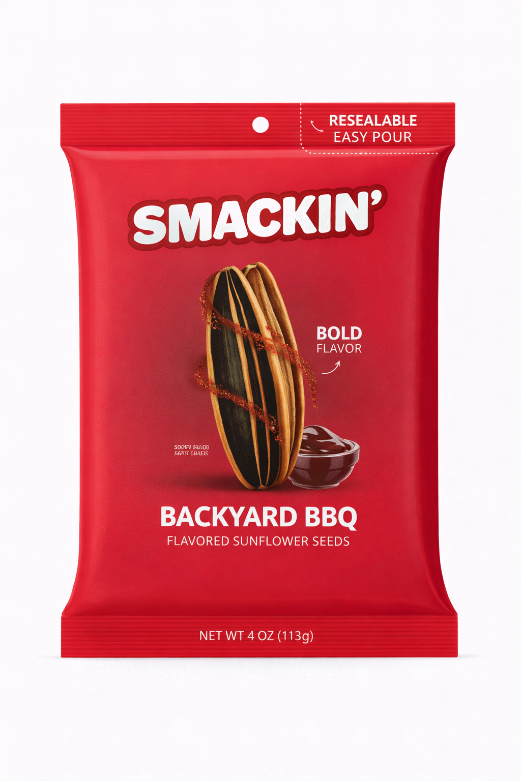 Smackin' Sunflower Seeds 4oz Bags