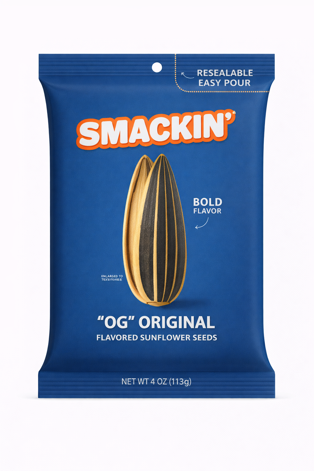 Smackin' Sunflower Seeds 4oz Bags