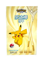 Exotic Asian Pokemon Sticks & Biscuits