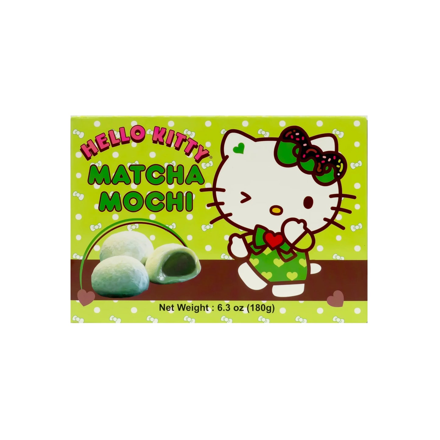 Hello Kitty Matcha Mochi