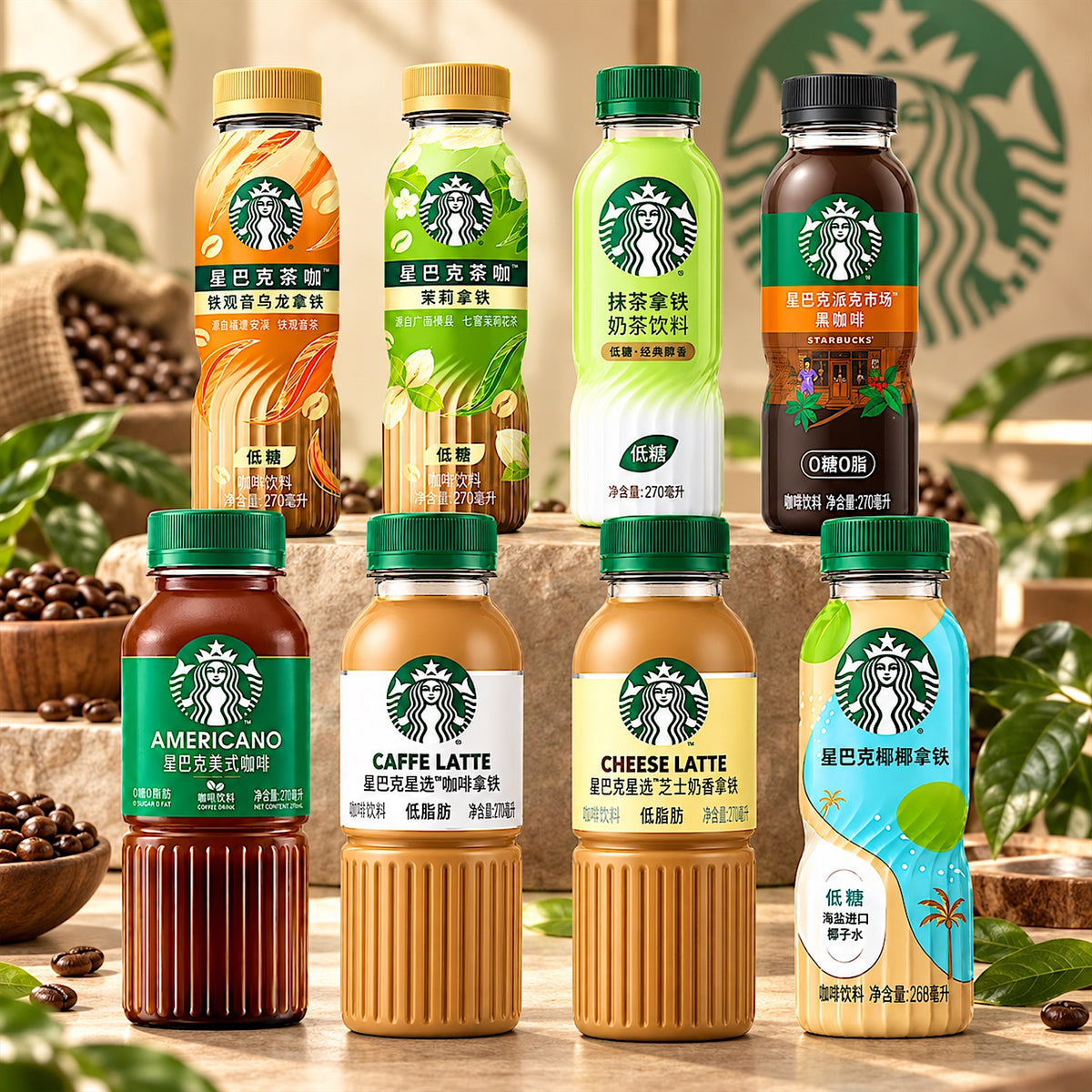 Starbucks Tea and Coffee 9 oz