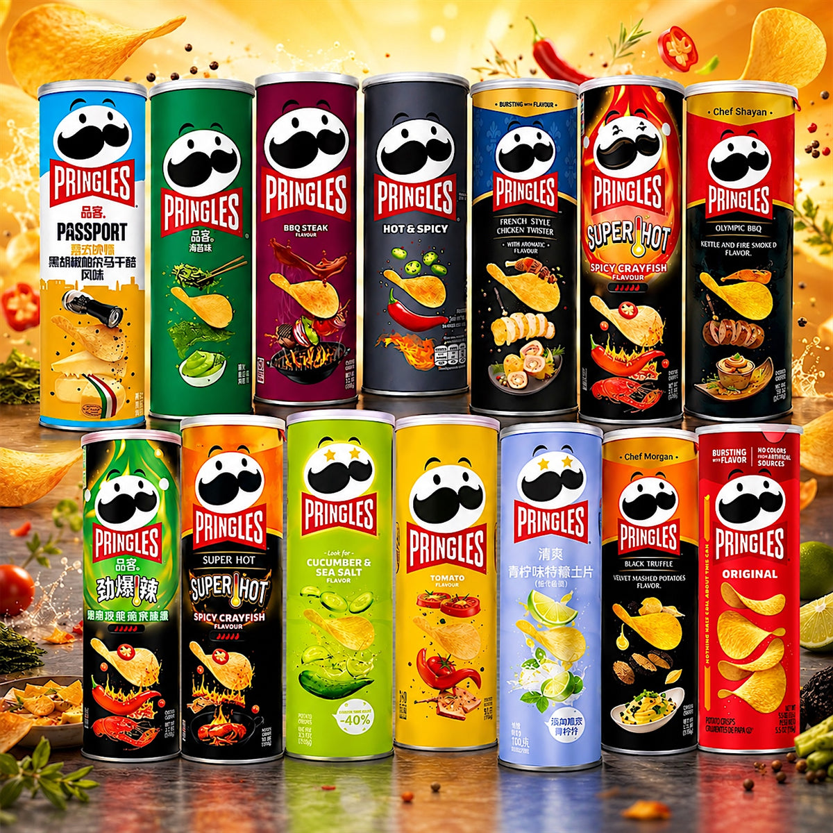 Exotic Pringles Flavors