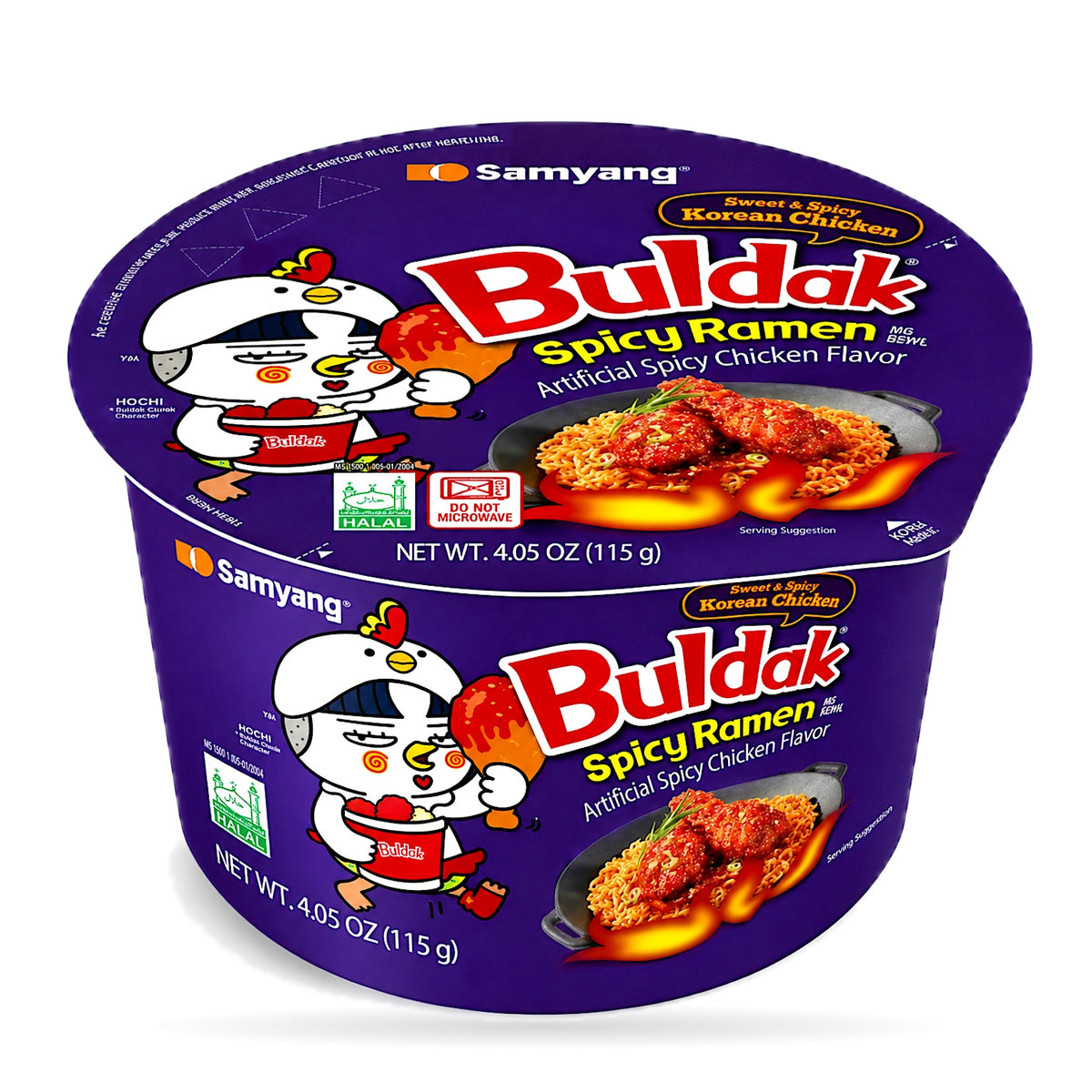 Buldak Variety Flavored Cups