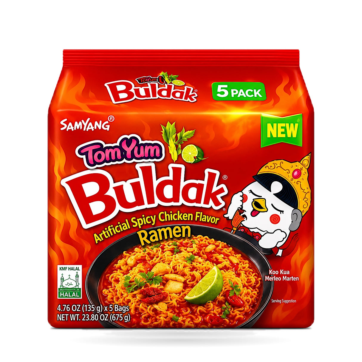 Buldak Korean Ramen Packets