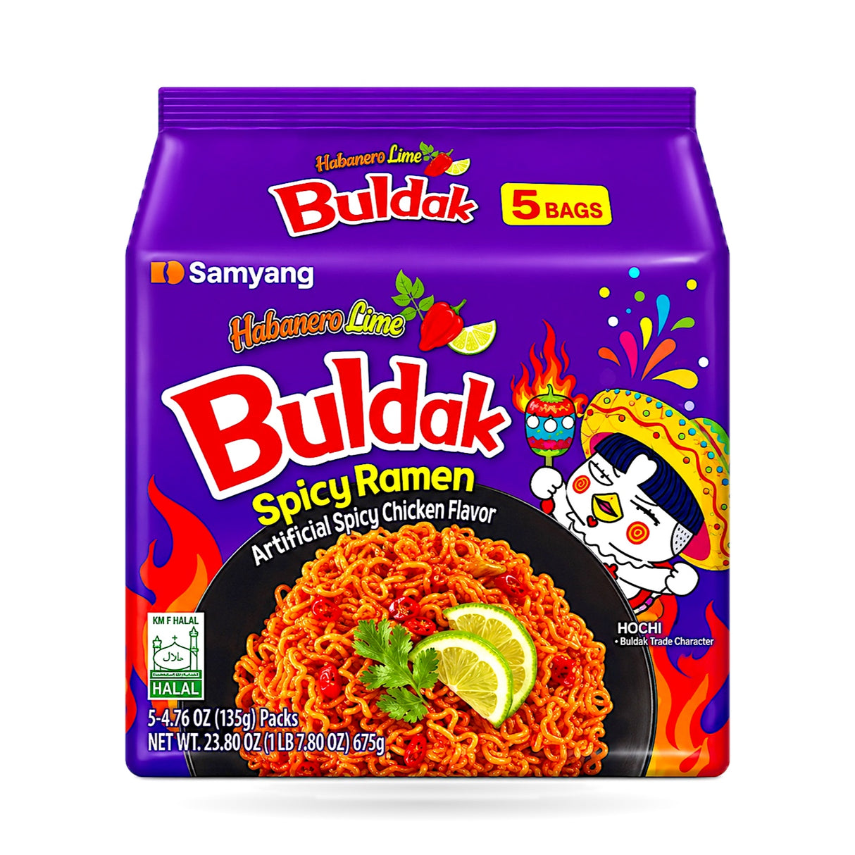 Buldak Korean Ramen Packets