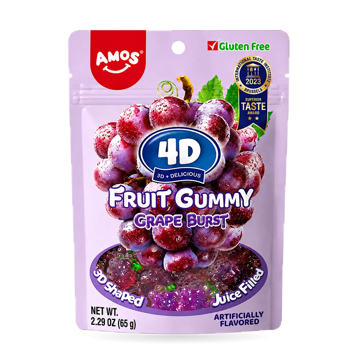 Amos 4D Gummy Candy 6oz Bags