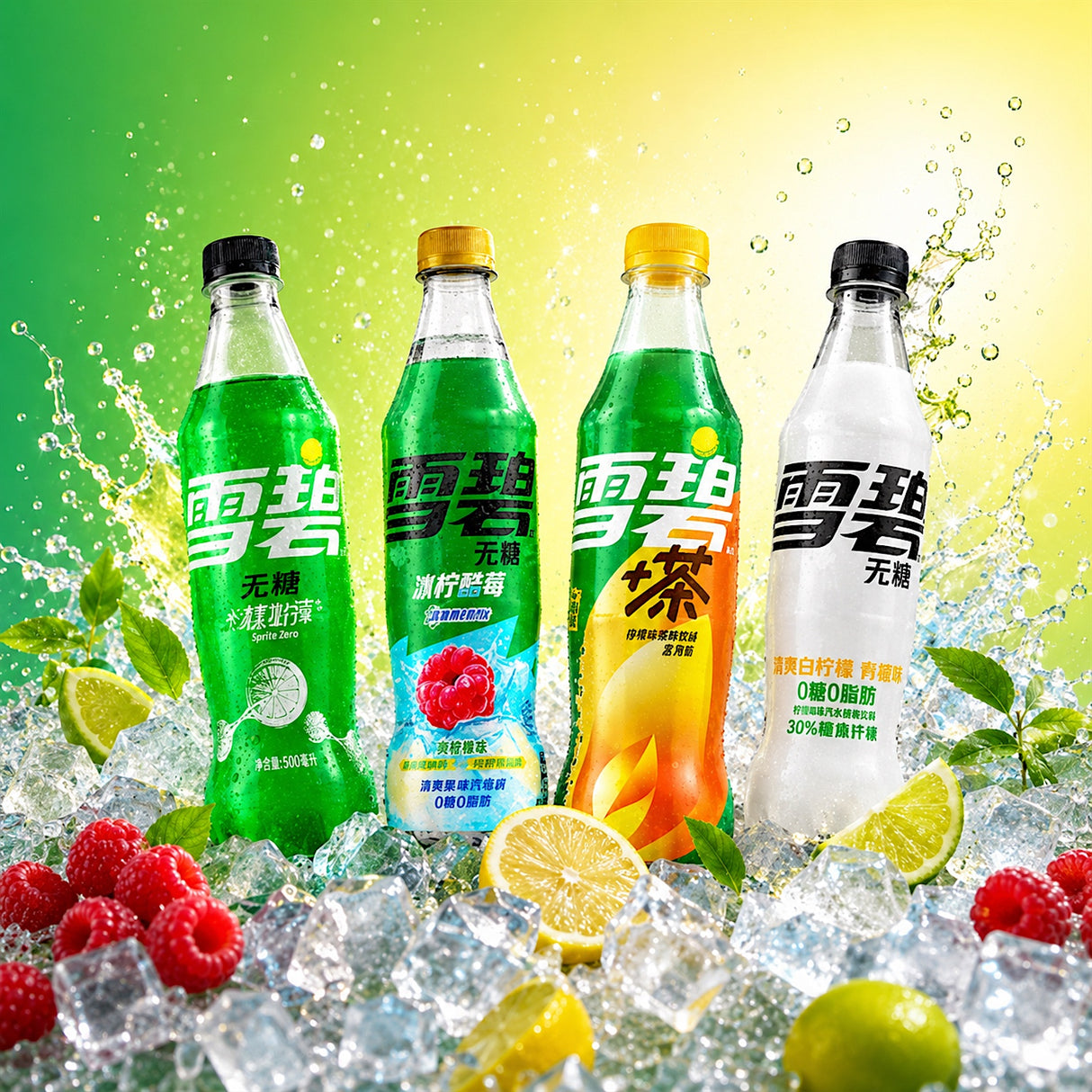 Exotic Asian Sprite Sodas