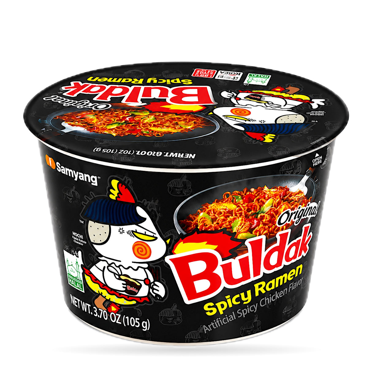 Buldak Variety Flavored Cups
