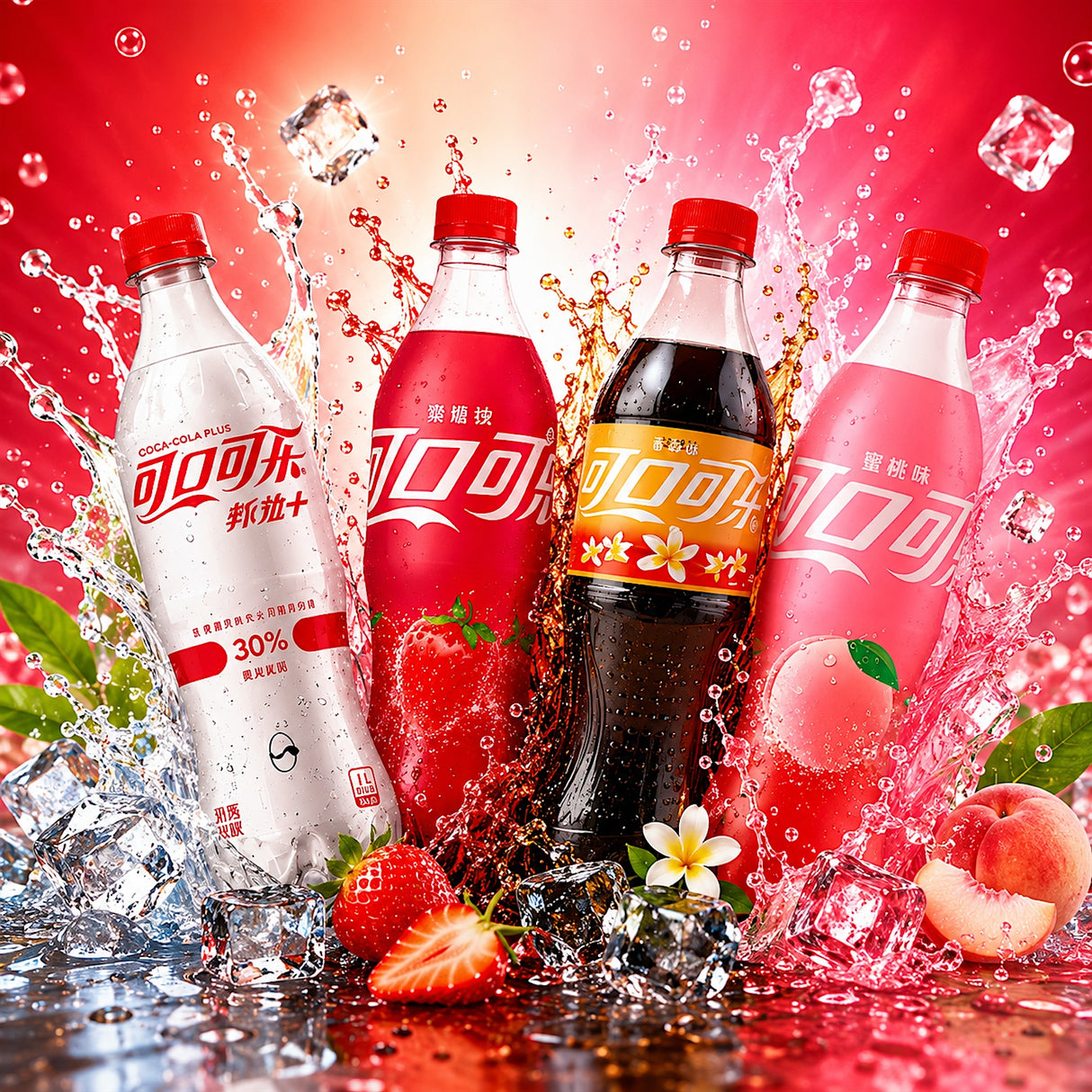 Exotic Asian Coca-Cola Sodas