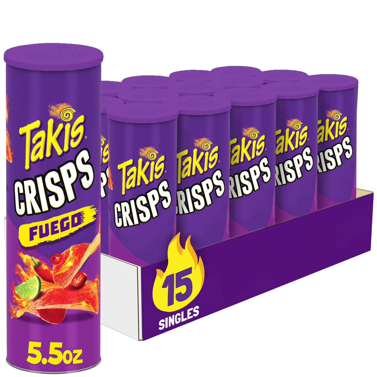 Takis Pringles 5.5oz Cans