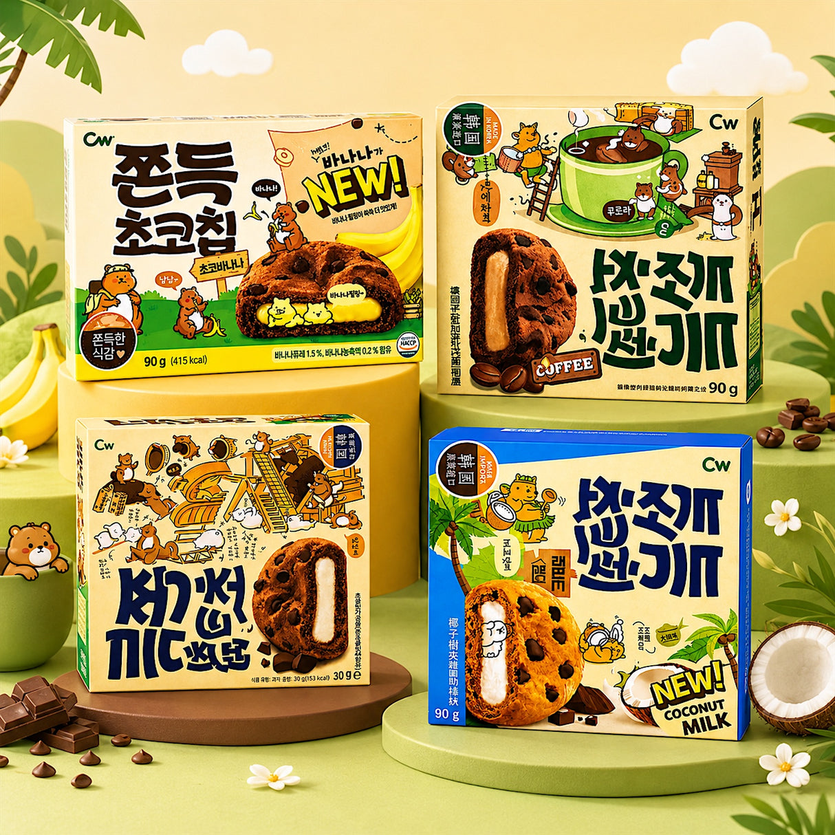 JIUR Rice Cake Flavors