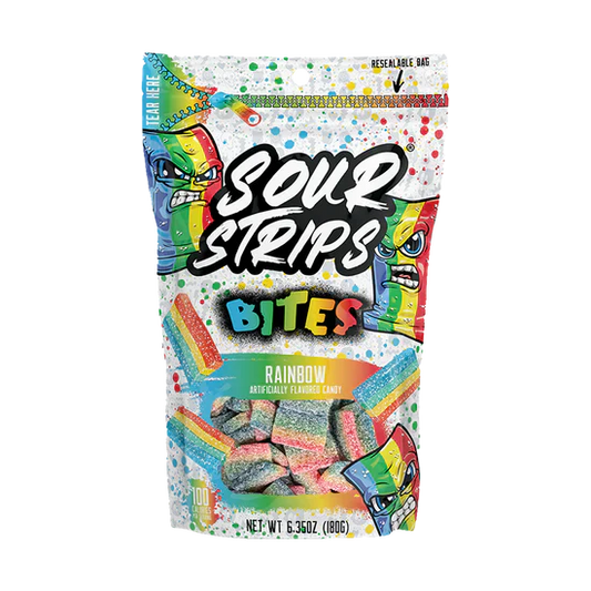Sour Strip Bites Gummy Candy 6.35oz