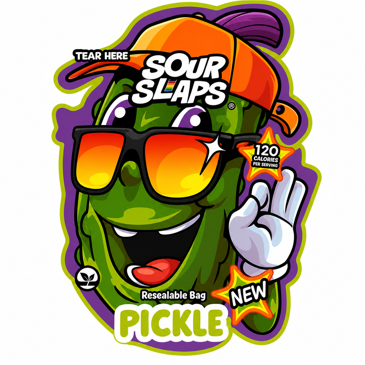 Sour Slaps 3.4oz 8-Pack