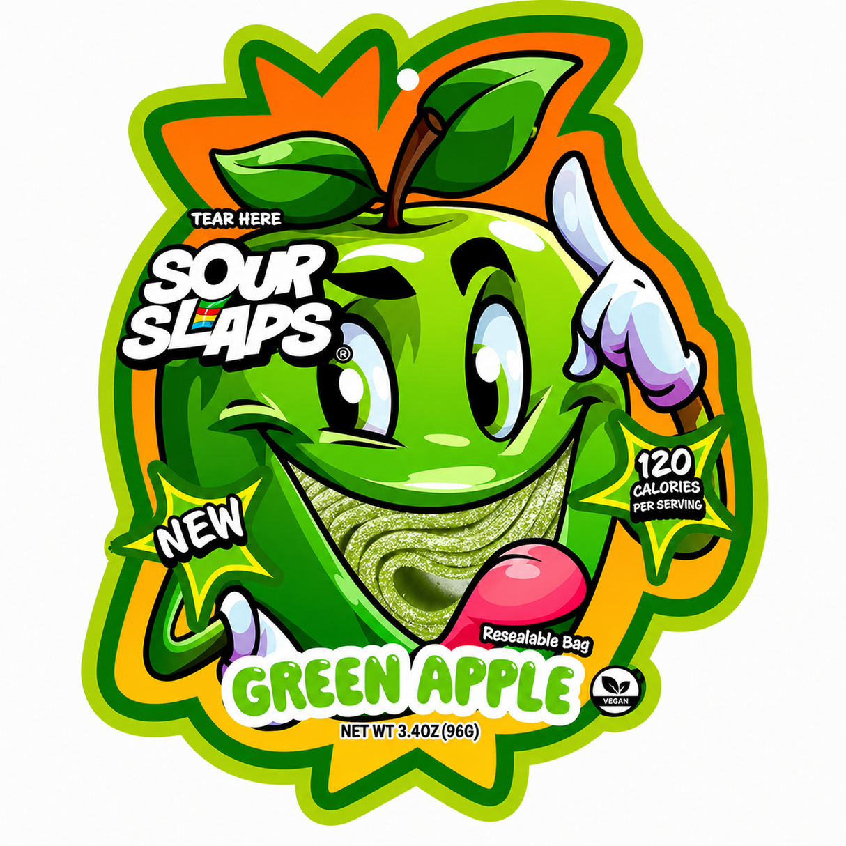 Sour Slaps 3.4oz 8-Pack