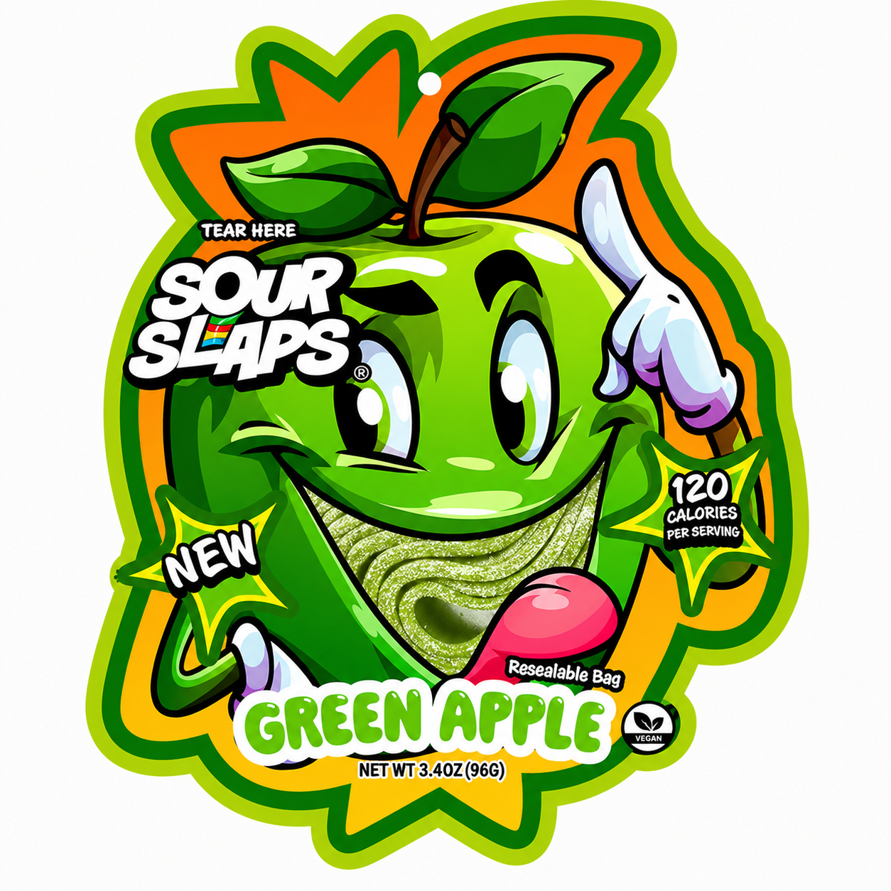 Sour Slaps 3.4oz 8-Pack