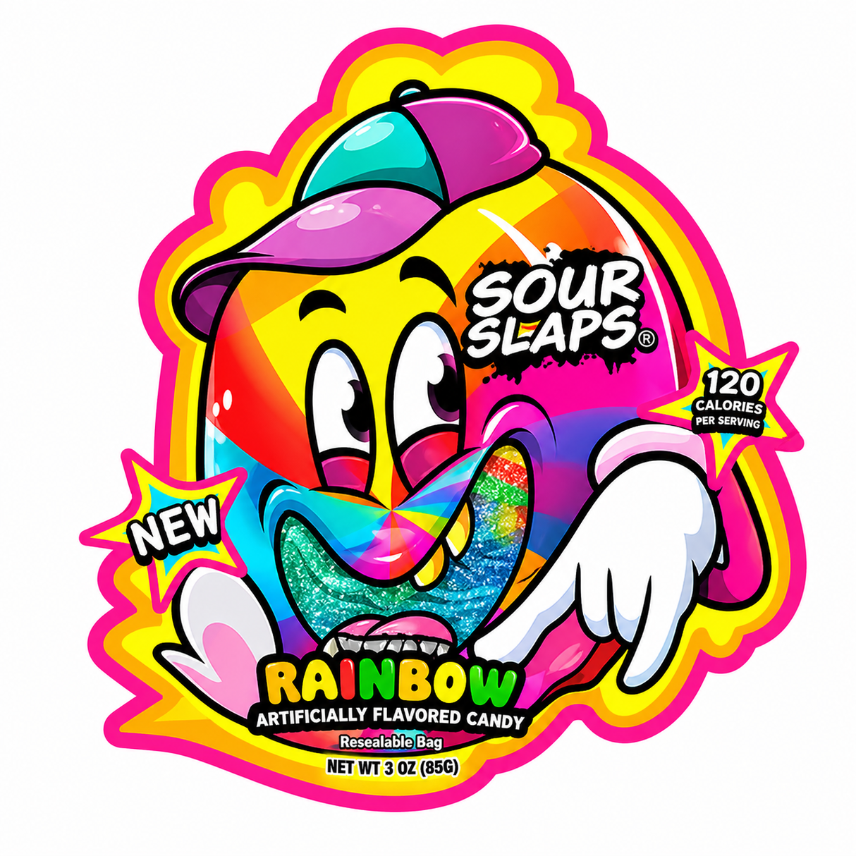 Sour Slaps 3.4oz 8-Pack