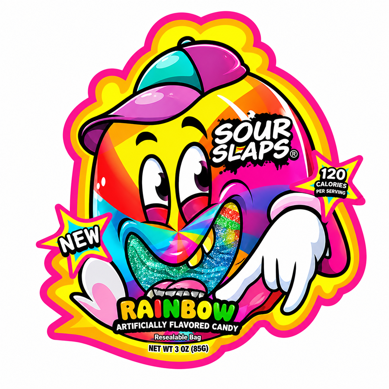Sour Slaps 3.4oz 8-Pack