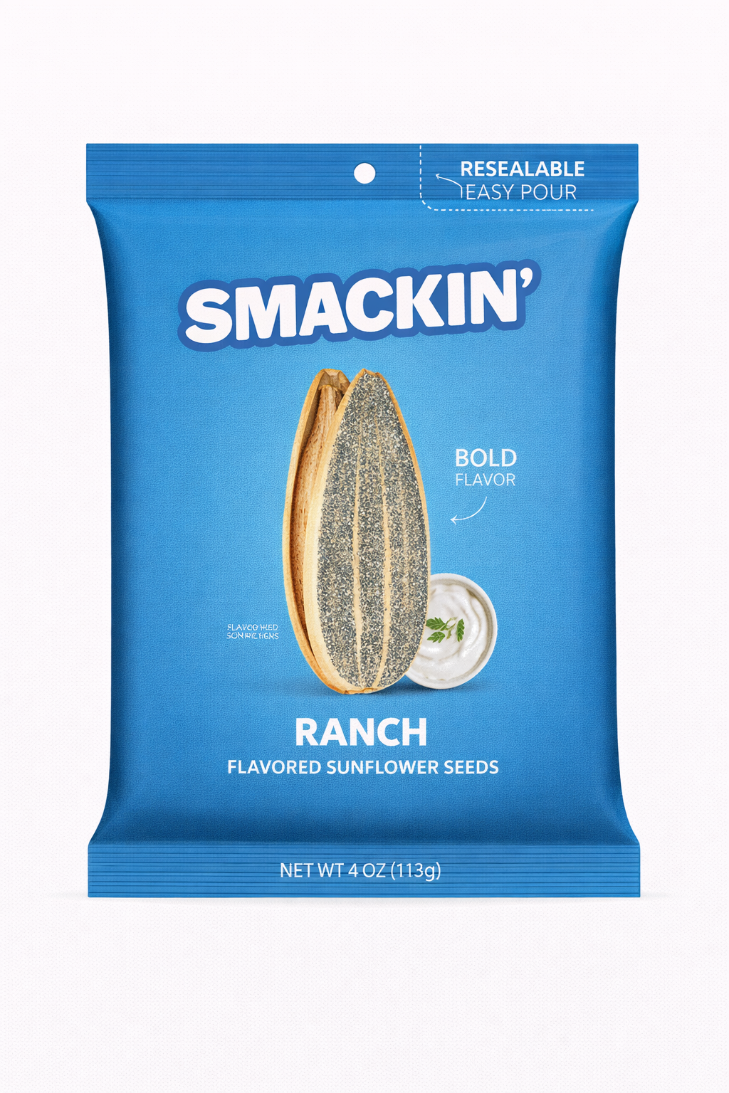 Smackin' Sunflower Seeds 4oz Bags