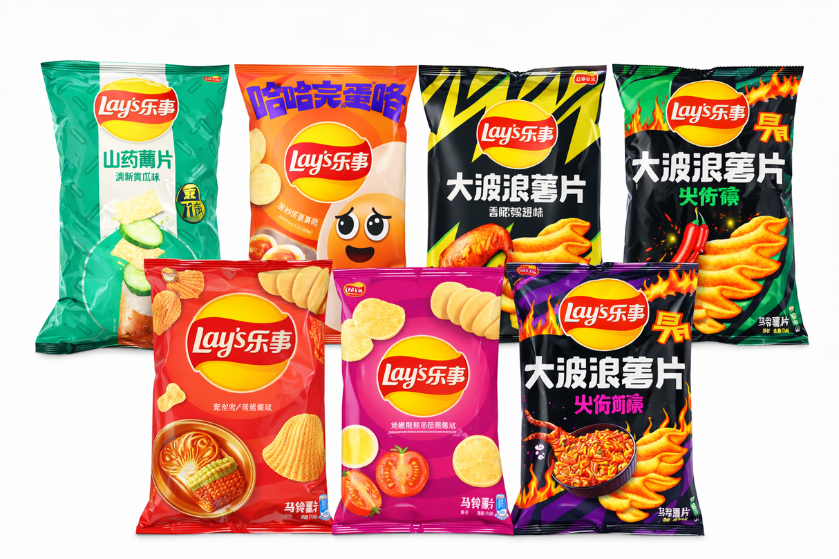 Exotic Asian Lays 70g Bags