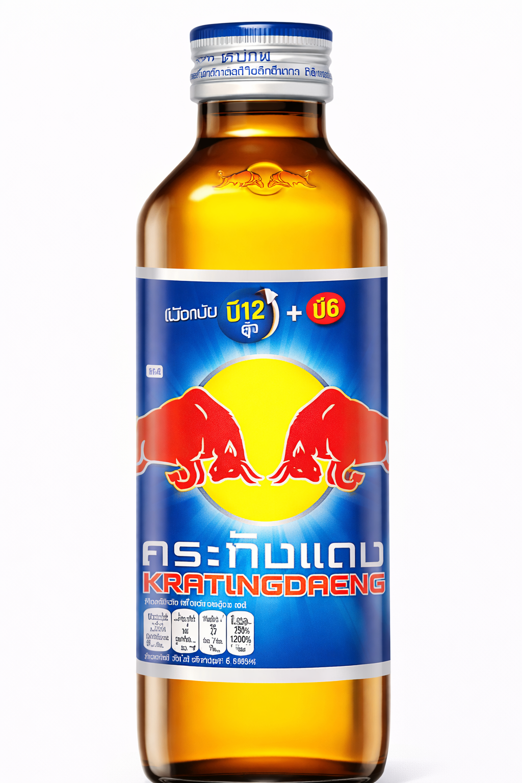 Thailand Redbull Glass Bottle Flavors