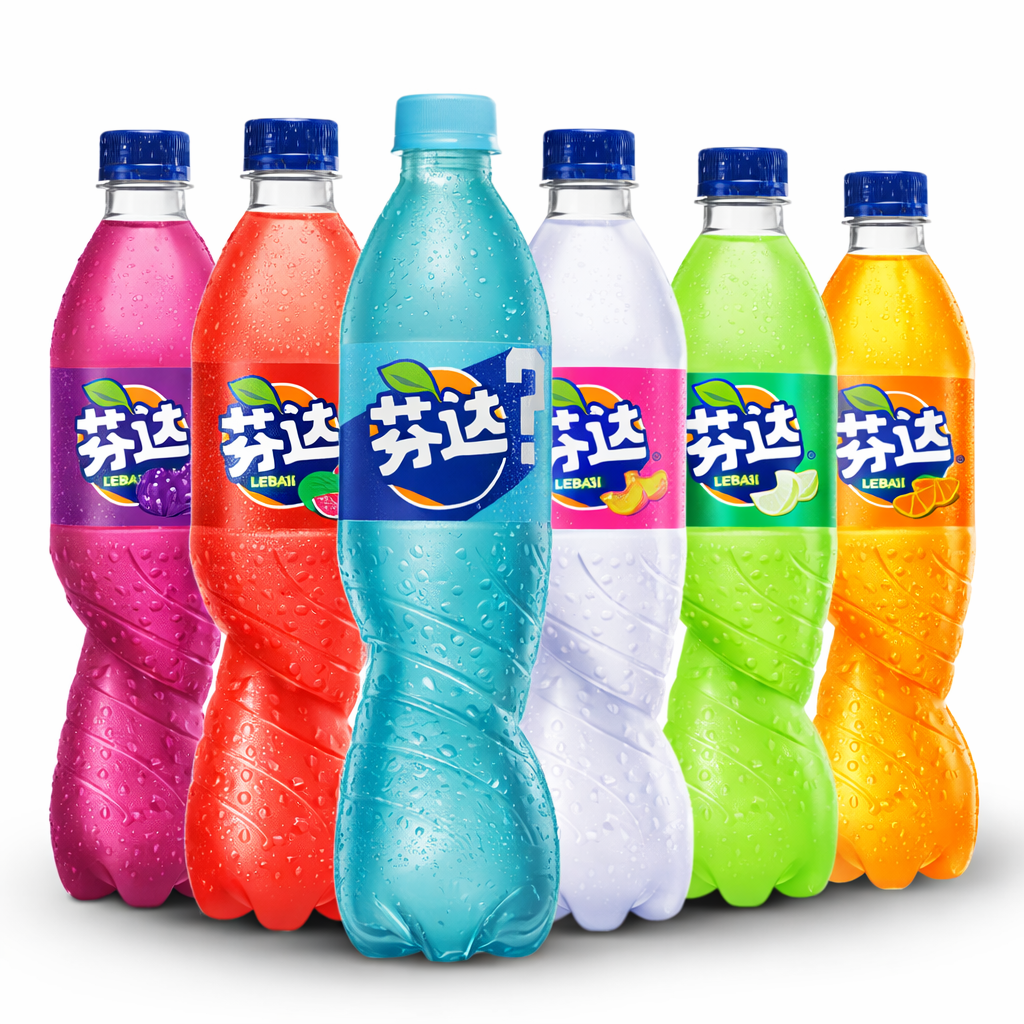 Exotic Asian Fanta Sodas