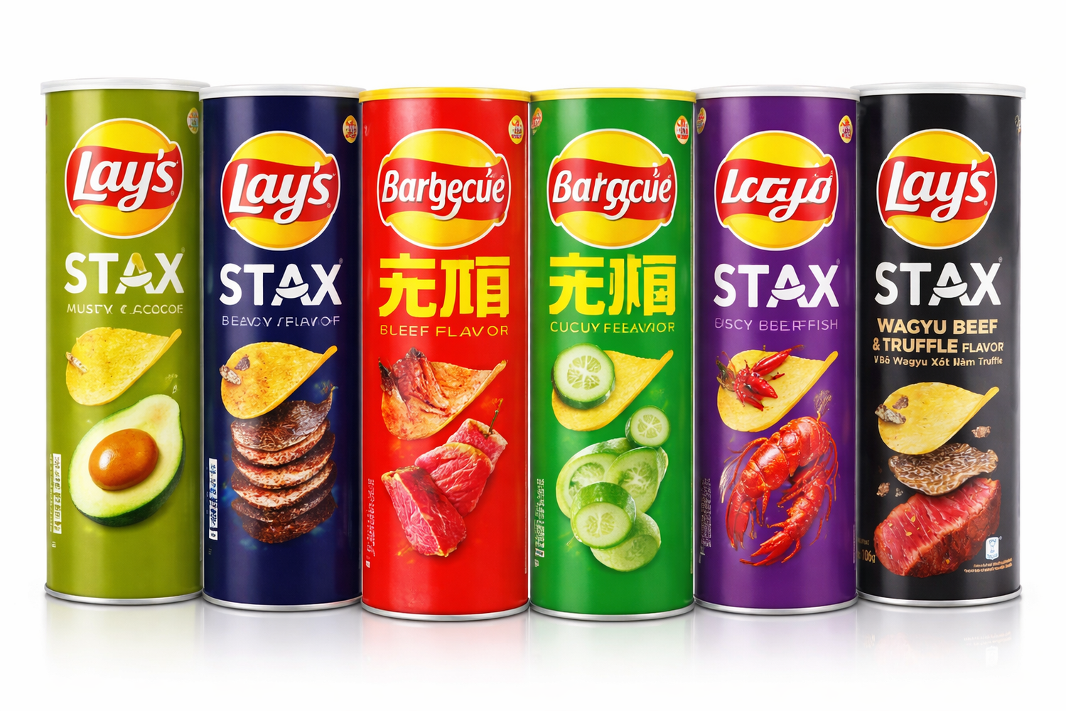 Exotic Asian Lay's Stax Flavors
