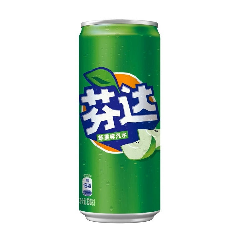 Exotic Fanta Apple Flavor Soda