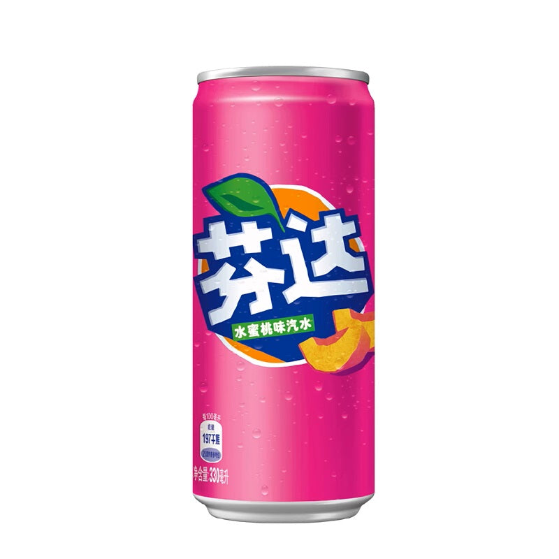 Exotic Fanta Peach Flavor Soda