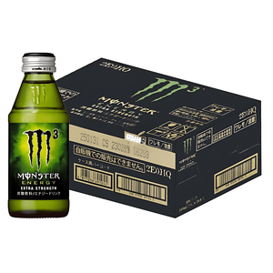 Japanese Monster Energy Glass Bottle