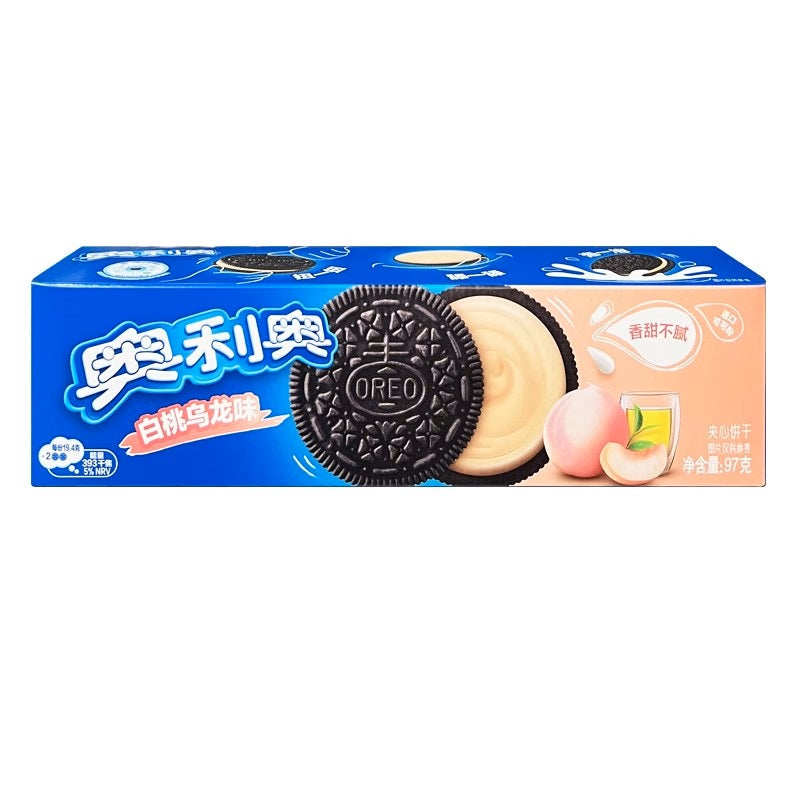 Oreo Cookie White Peach Oolong