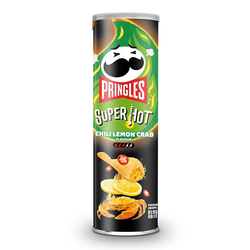 Exotic Pringles Lemon Hot & Crab