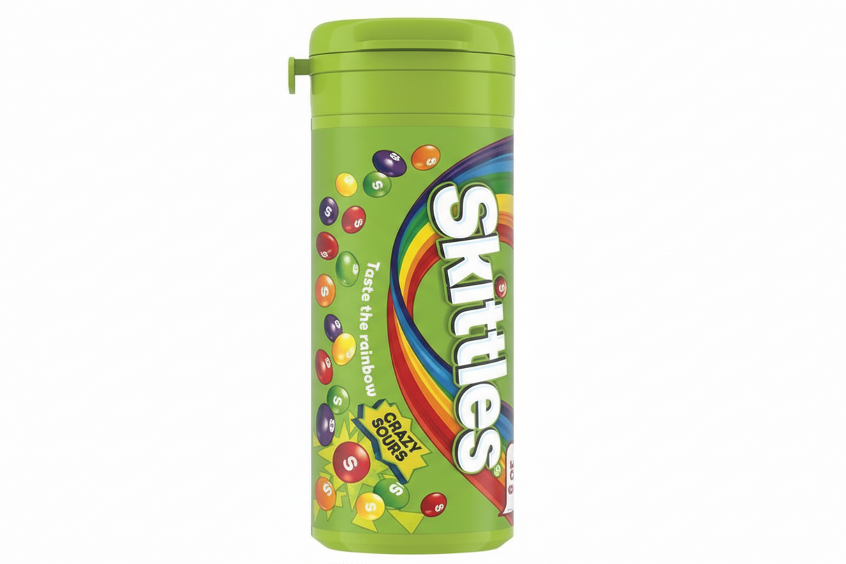 Exotic Skittle Tubes 30g/12-Packs
