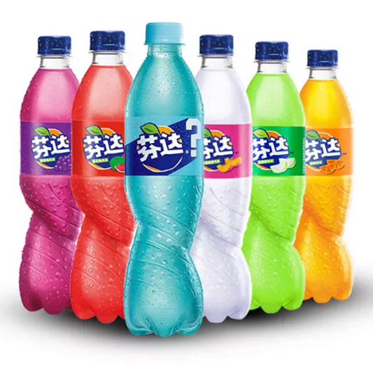 Exotic Asian Fanta Sodas