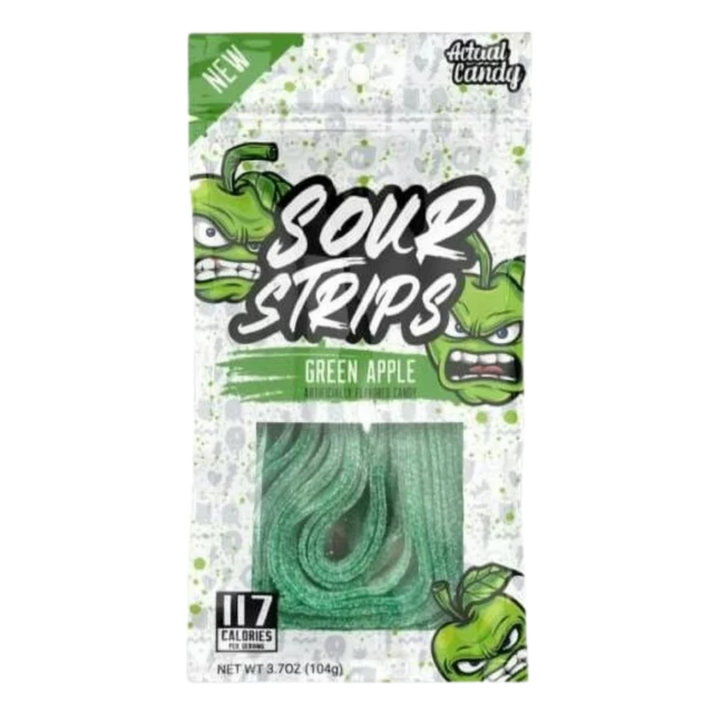 Sour Strips Green Apple