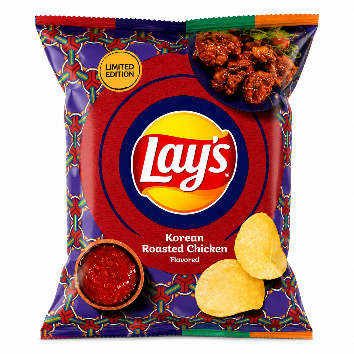 Taiwan Lays Chips 60g Bags
