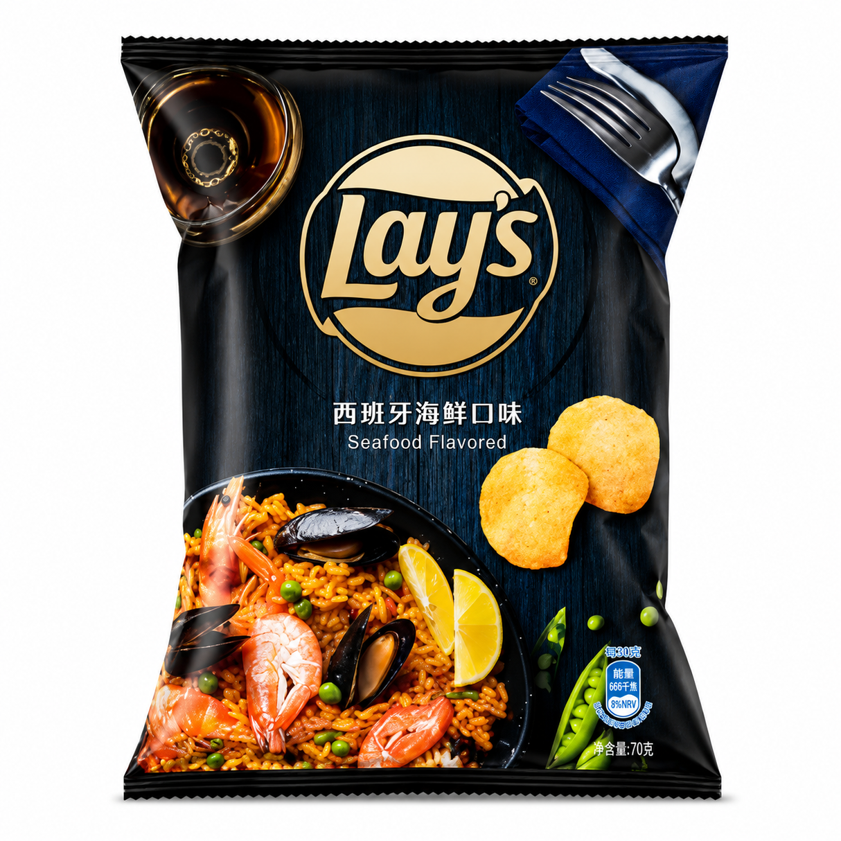Taiwan Lays Chips 60g Bags