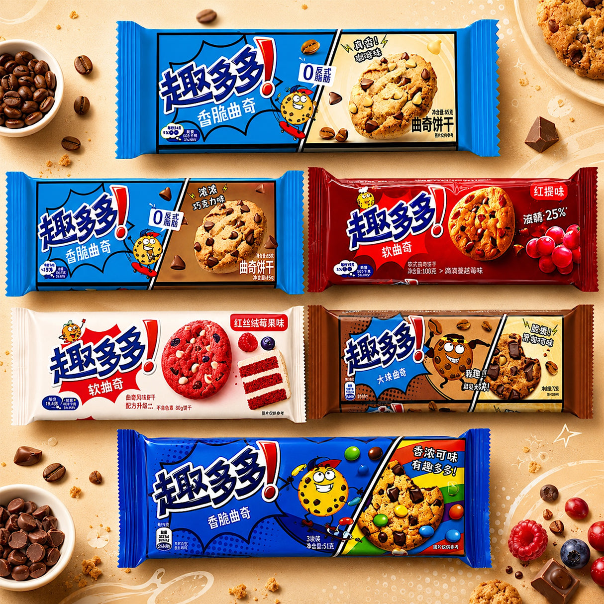 Exotic Asian Chips Ahoy Cookies