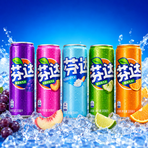 Exotic Fanta Cans