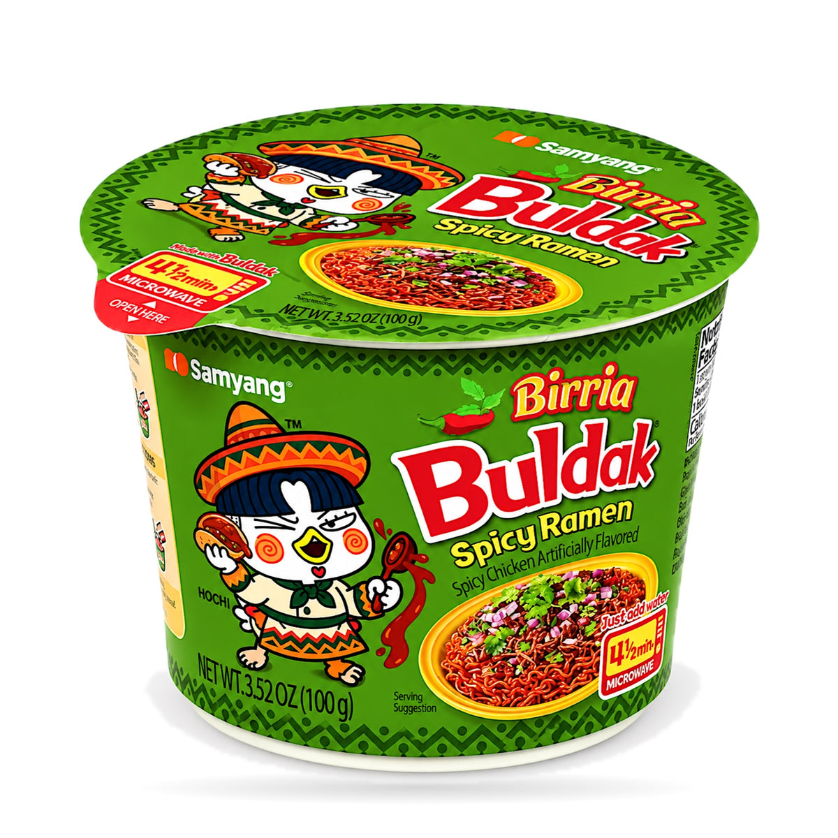 Buldak Variety Flavored Cups