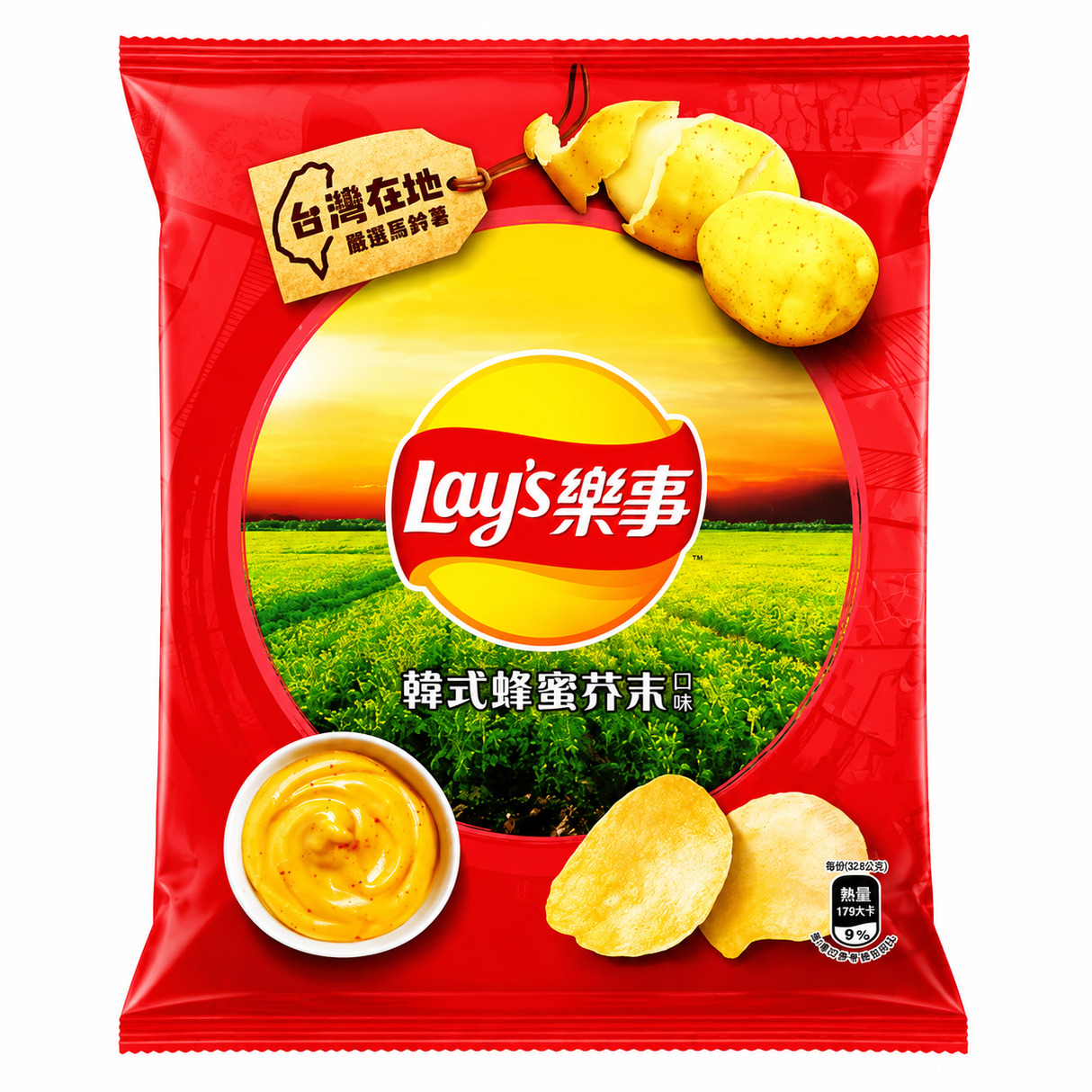 Taiwan Lays Chips 60g Bags