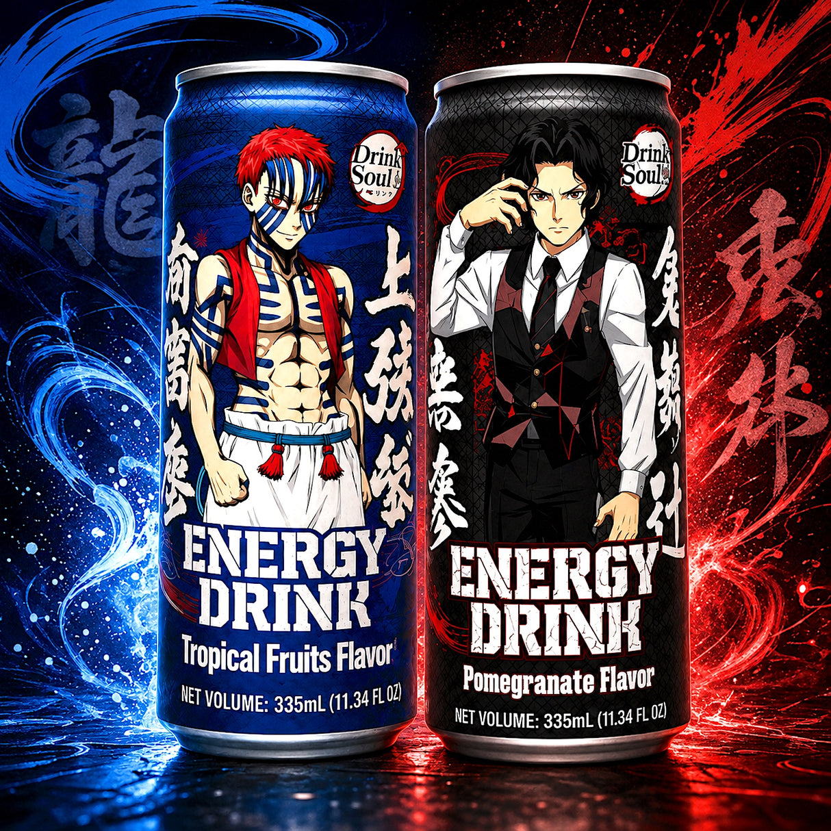 Demon Slayer Energy Drinks