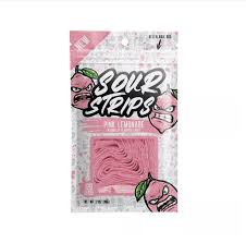 Sour Strips Gummy Belt Candy 3.4oz