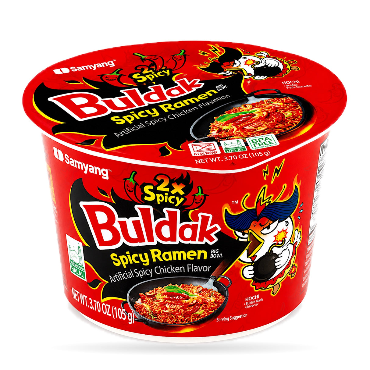 Buldak Variety Flavored Cups