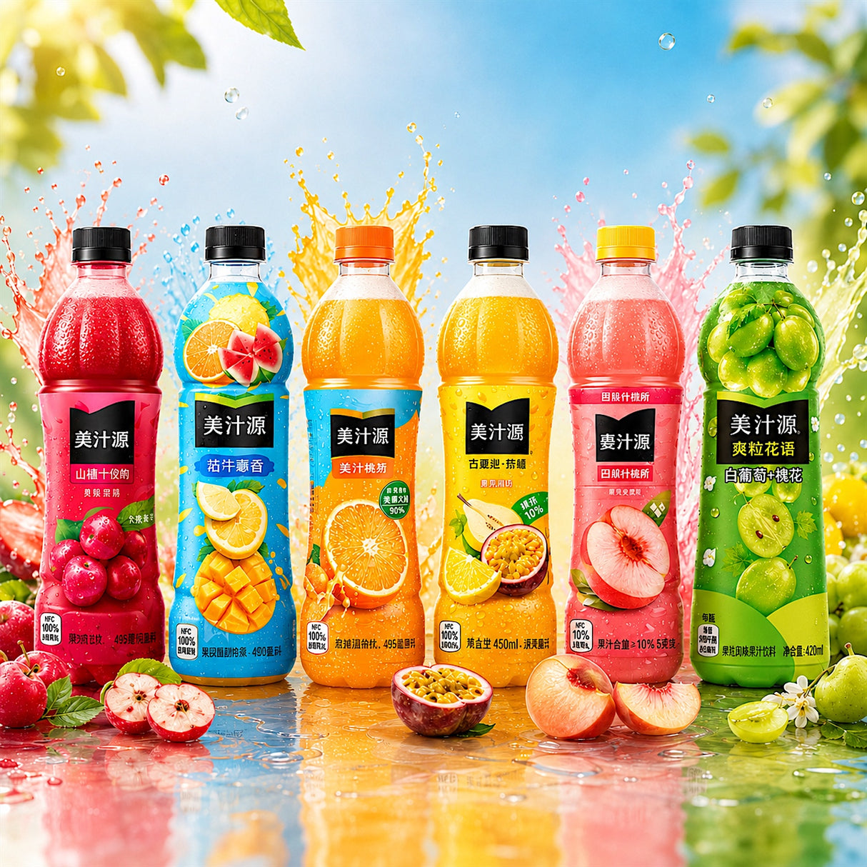 Exotic Minute Maid Juices