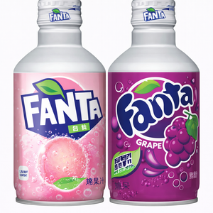 Exotic Fanta Asian Cans