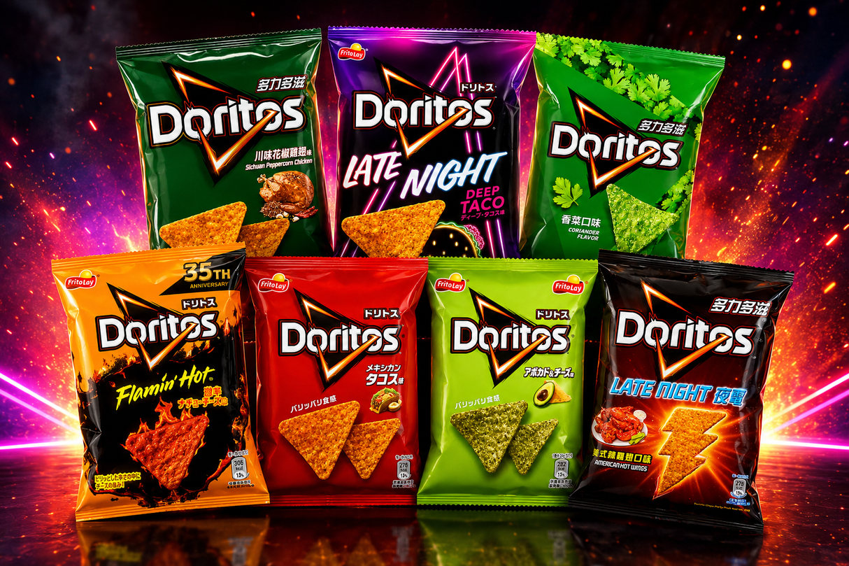 Exotic Asian Doritos Flavors
