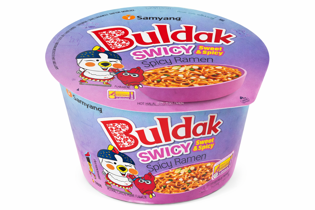 Buldak Variety Flavored Cups