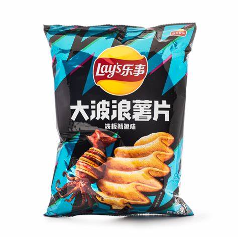 Lay's Wave Squid Flavor