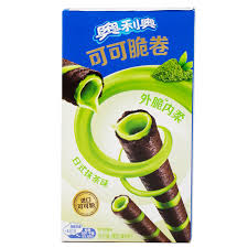 Oreo Exotic Mini Cocoa Crisp Roll Matcha